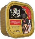 PATÊ THREE DOGS PREMIUM - CARNE - ADULTO - HERCOSUL
